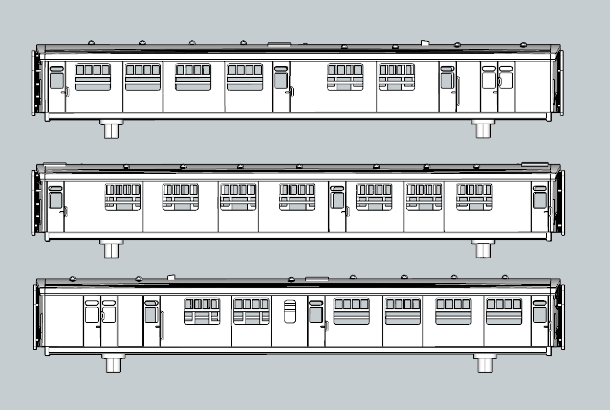 (image for) SR Bulleid Eastleigh N-Set Coach Bundle - Set 80